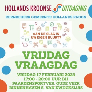 Vrijdag Vraagdag 17 februari