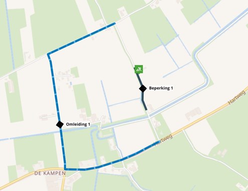 Wegomleiding Oosterweg