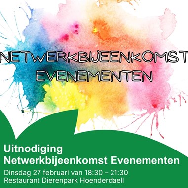 Netwerkbijeenkomst evenementen