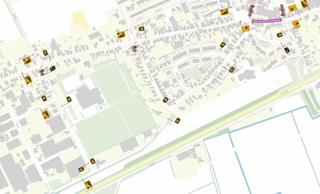 Verkeersplan Hippolytushoef